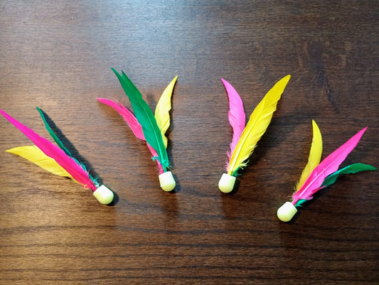 Flerfarvet Standard Netsy bolde (4 stk.)